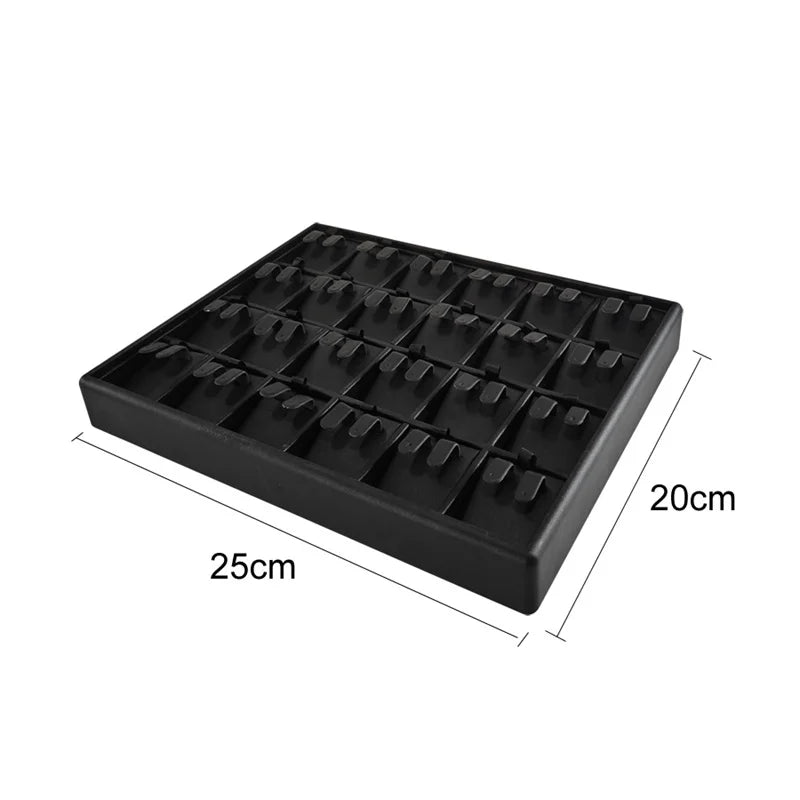 Stackable Leather Ring Tray