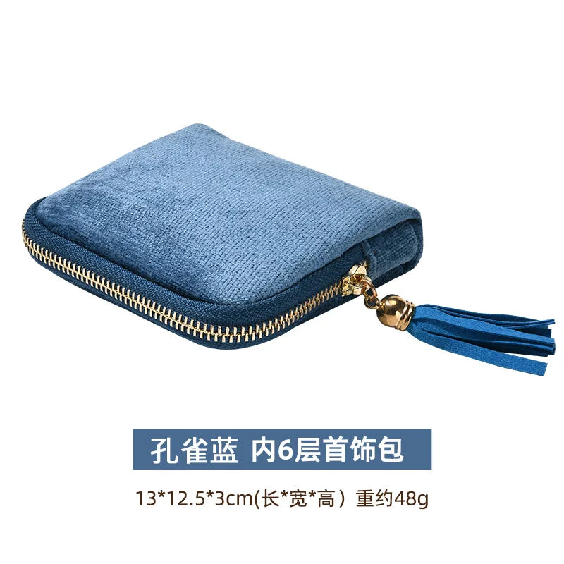 Tassel Jewelry Travel Pouch
