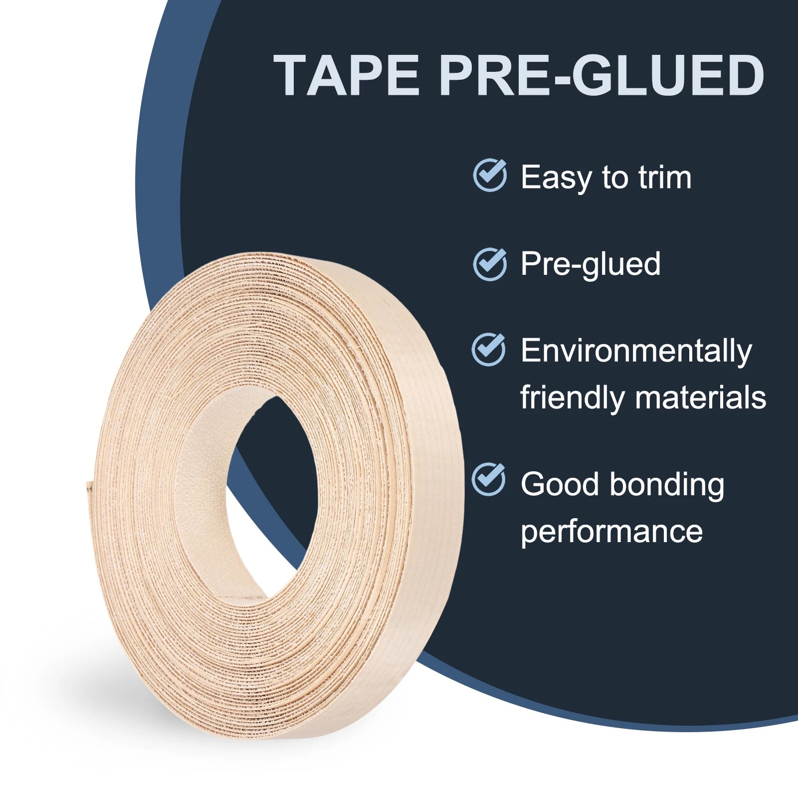 Pre-Glued Wood Edge Banding