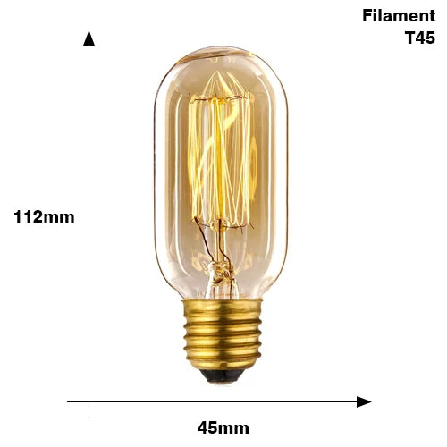 Retro Edison Filament Bulb E27 40W
