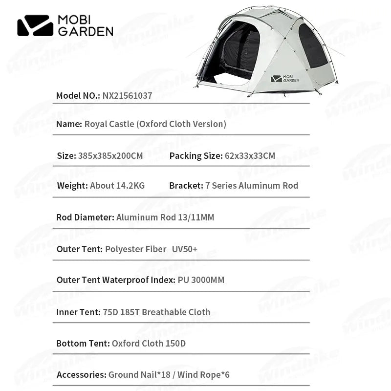 MOBI GARDEN Tent Footprint
