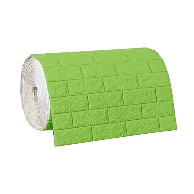 3D Brick Self-Adhesive Waterproof Wallpaper