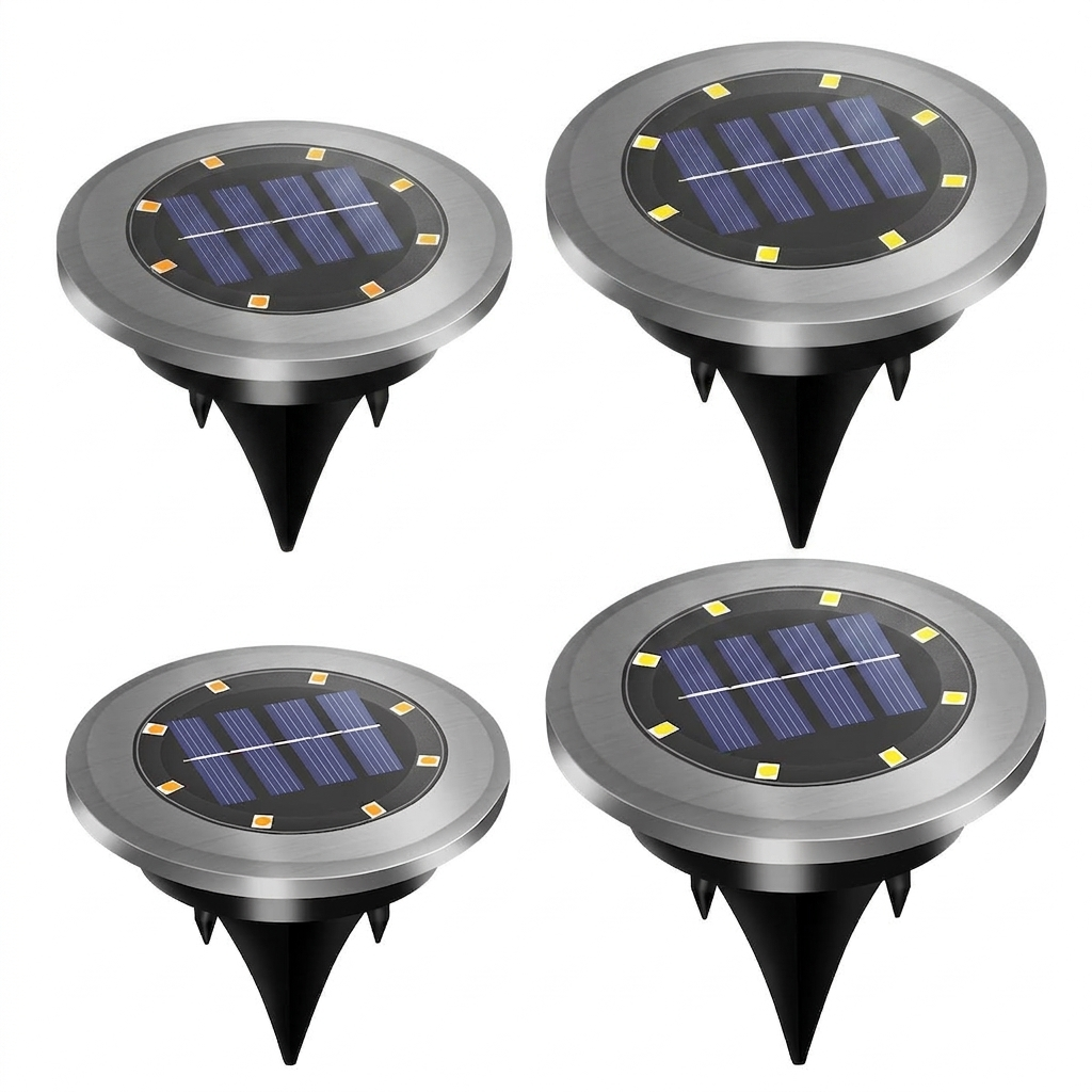 Solar In-Ground Path Lights