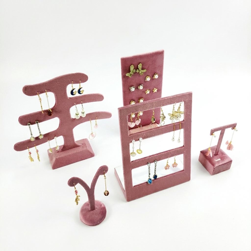 Velvet Jewelry Organizer Trays
