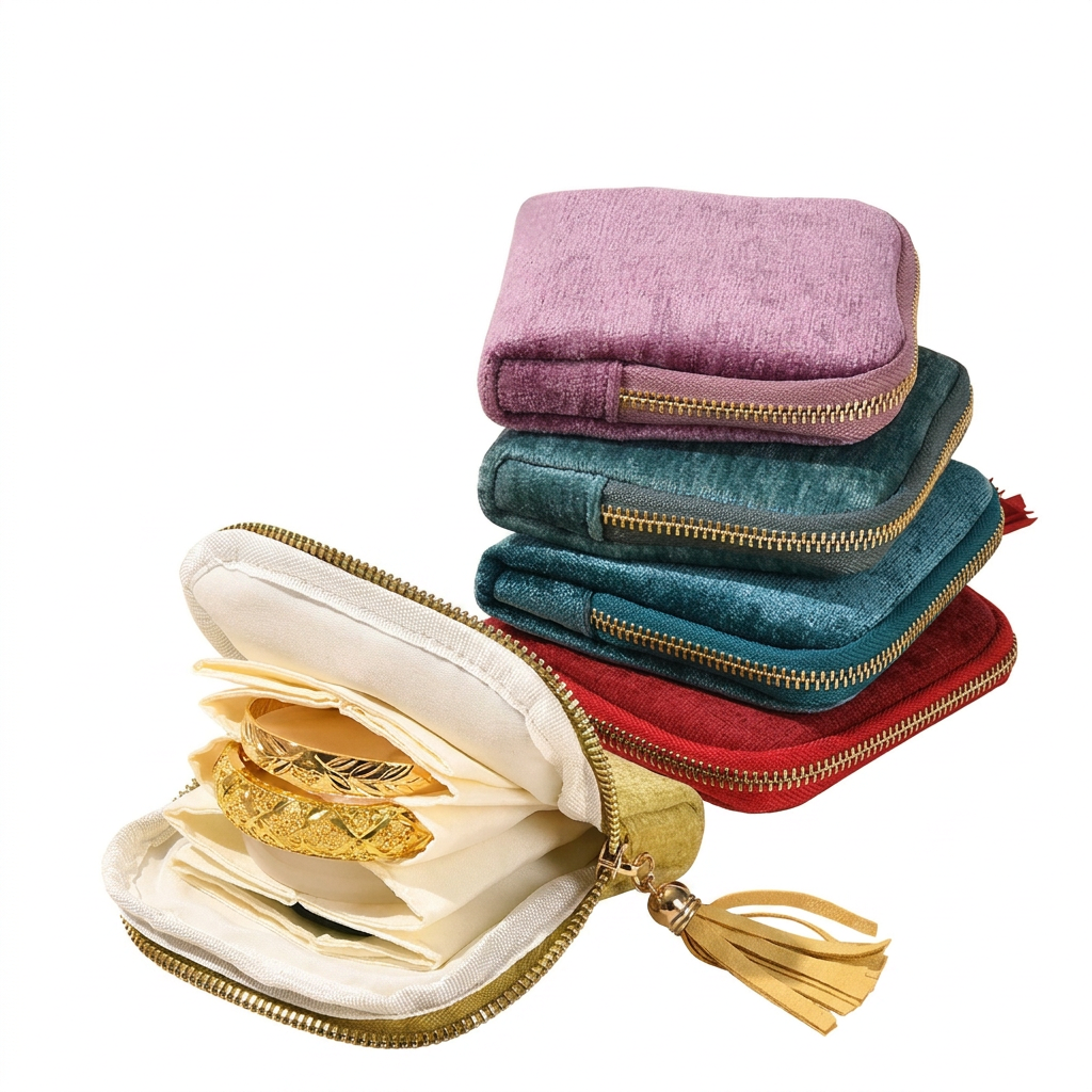 Tassel Jewelry Travel Pouch