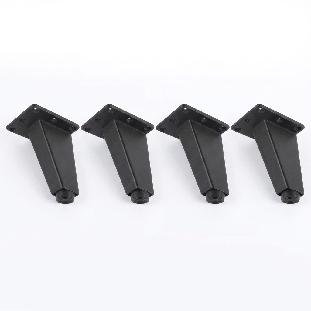 4~16 Pcs Adjustable Metal Furniture Leg Sofa Bed Table TV Cabinet Legs Non-Slip Support Foot Furniture Feet Thick Aluminum Alloy