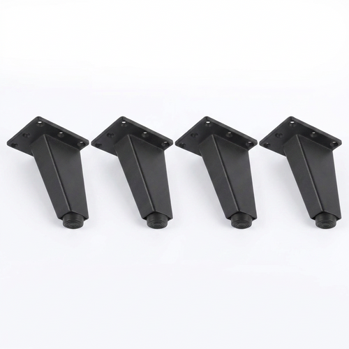 4~16 Pcs Adjustable Metal Furniture Leg Sofa Bed Table TV Cabinet Legs Non-Slip Support Foot Furniture Feet Thick Aluminum Alloy