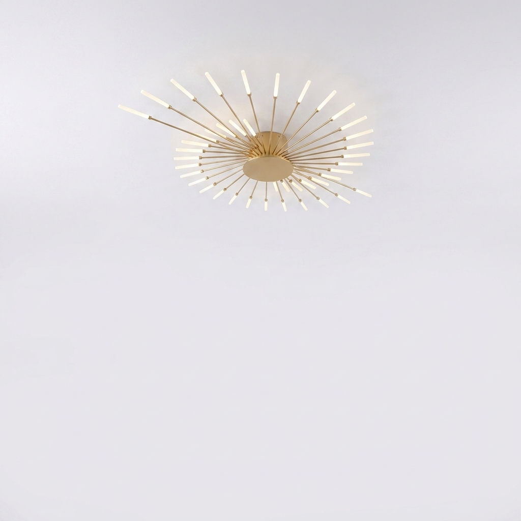 Firework Spiral LED Chandelier