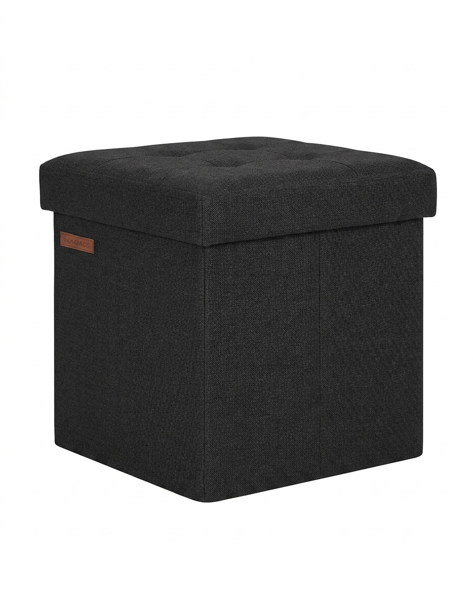 SONGMICS Folding Storage Bench