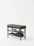 VASAGLE EKHO Leather Shoe Bench