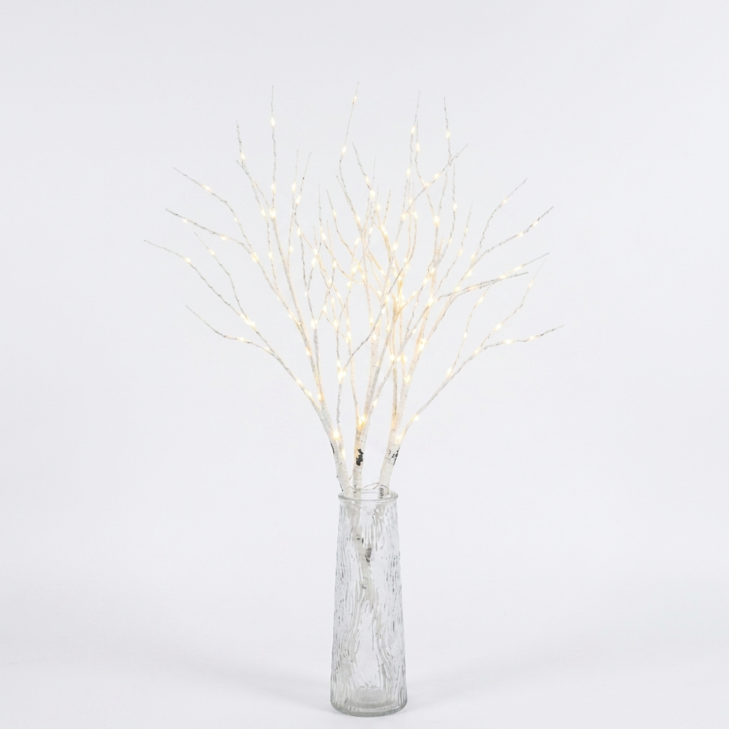 50-LED Birch Branch Tree Lamp
