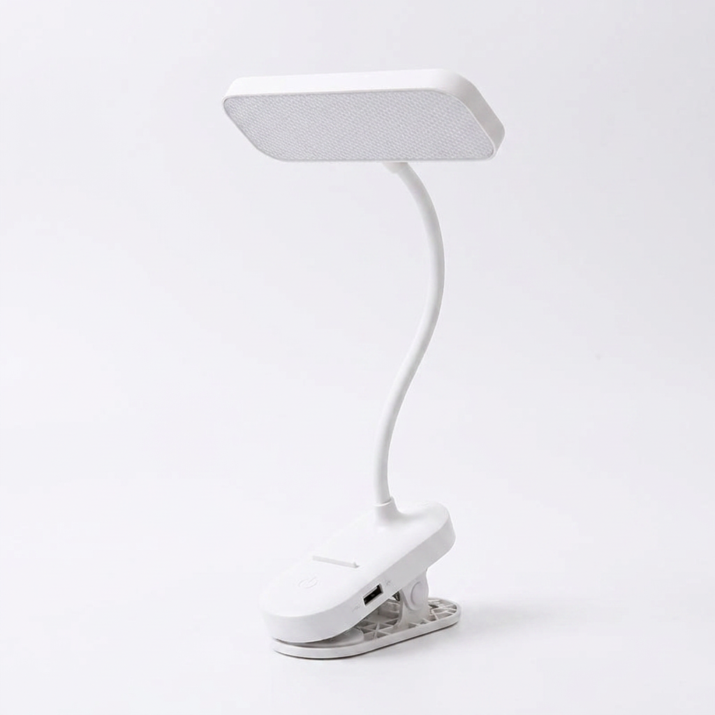 Rechargeable Clip-On Eye-Care Desk Lamp