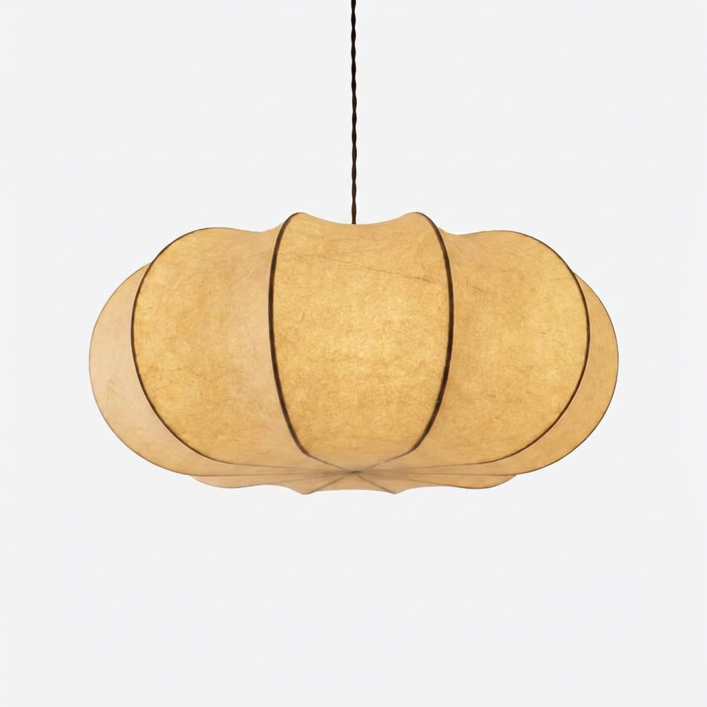 Wabi-Sabi Silk Hanging Chandelier