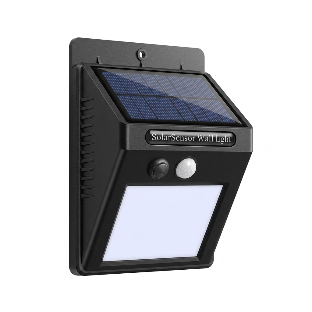 Solar Motion Sensor Street Wall Lamp