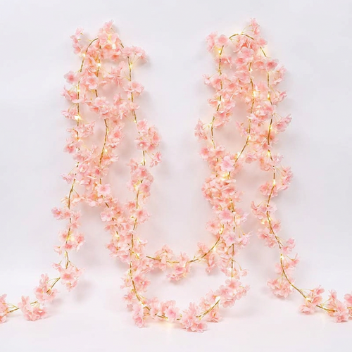 180cm Artificial Sakura Blossom Vine Garland
