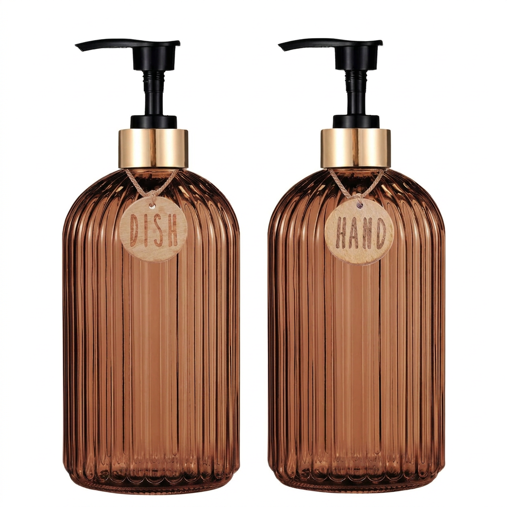 Refillable Press Soap Dispenser Bottle