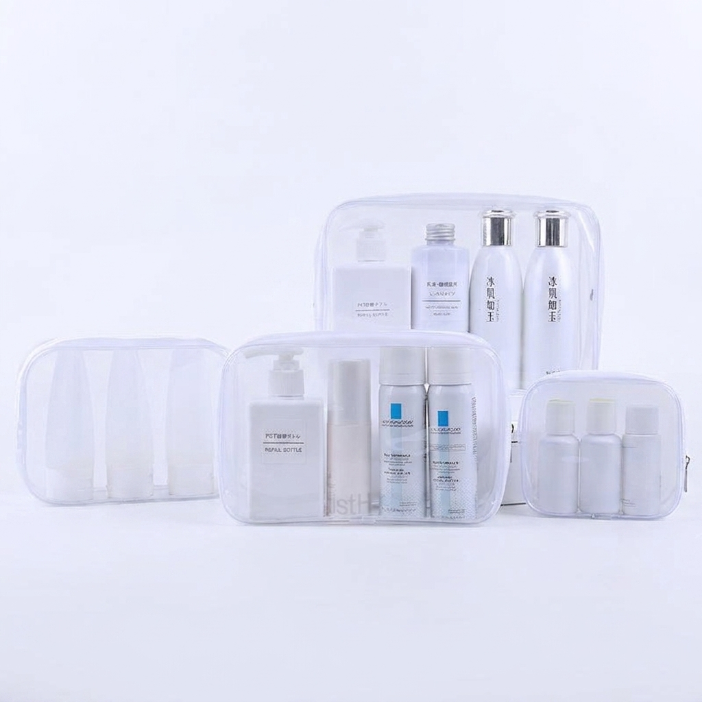 Transparent Waterproof Travel Wash Bag