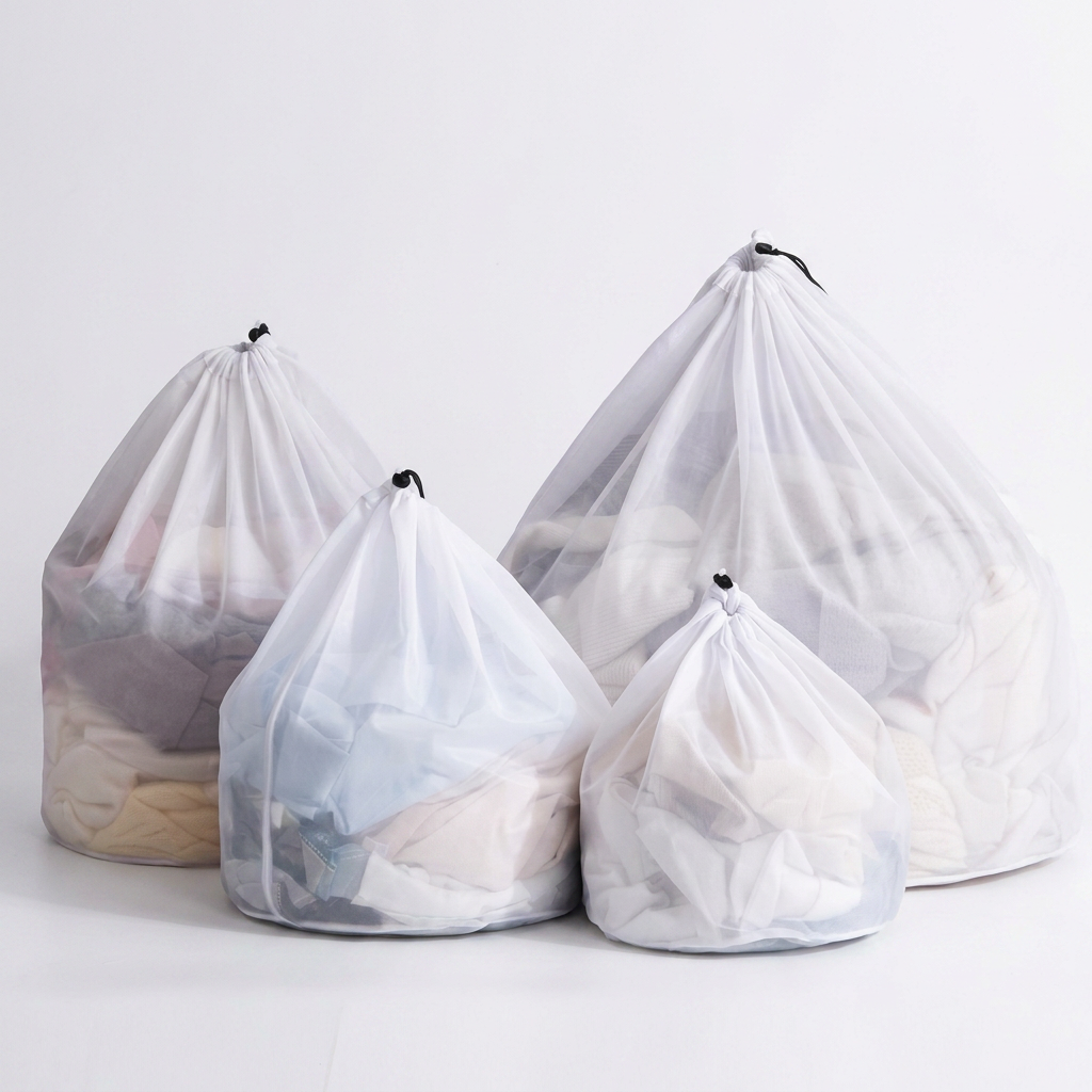 Extra Large Drawstring Laundry Mesh Bag