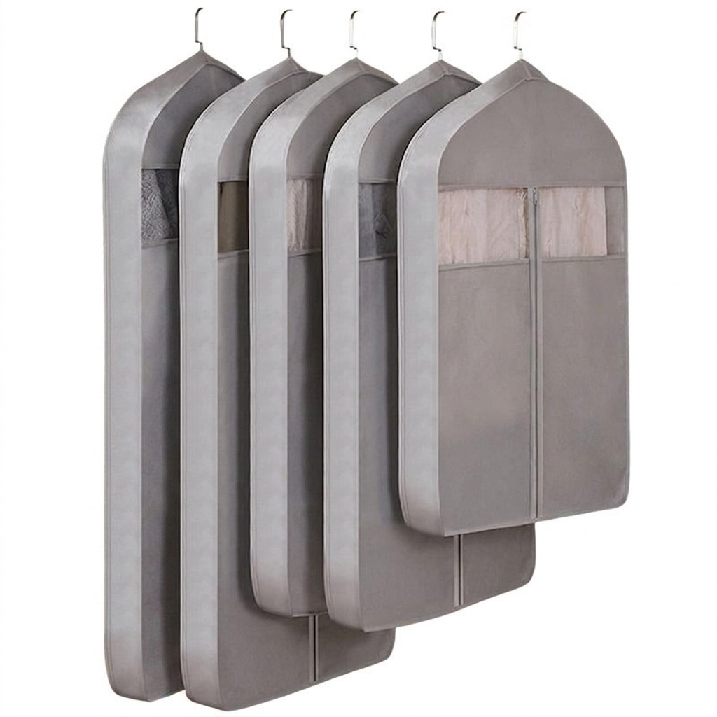 Transparent Hanging Clothes Dust Cover